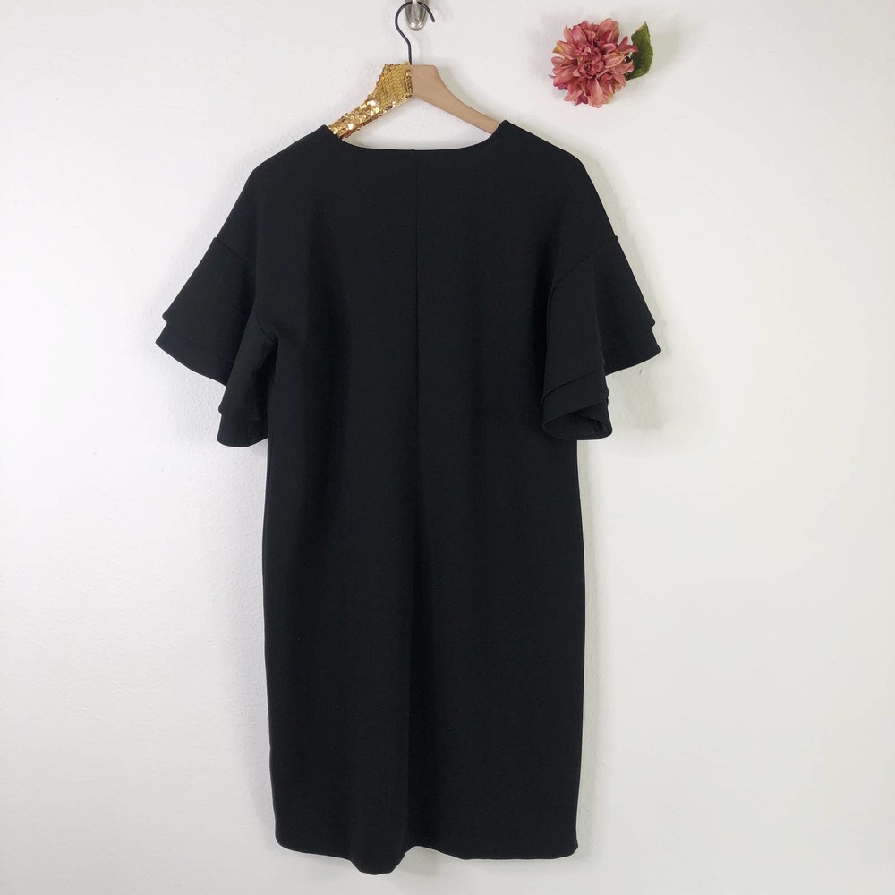 KIM GRAVEL Flutter Sleeve Midi Dress - Picture 2 of 6